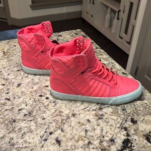 Supra Pink High Tops